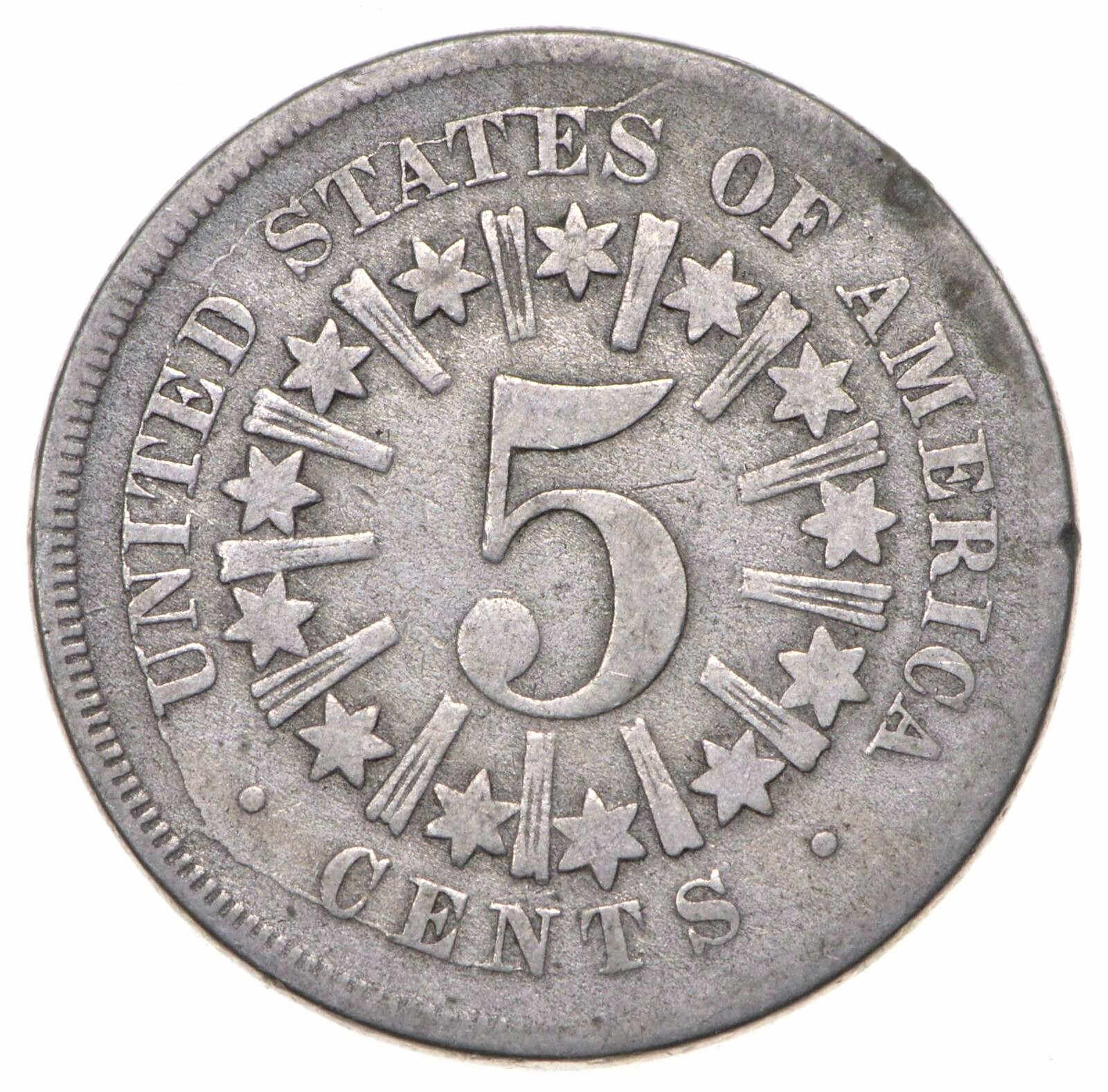 1866-5c-Shield-Nickel-With-Rays-#9